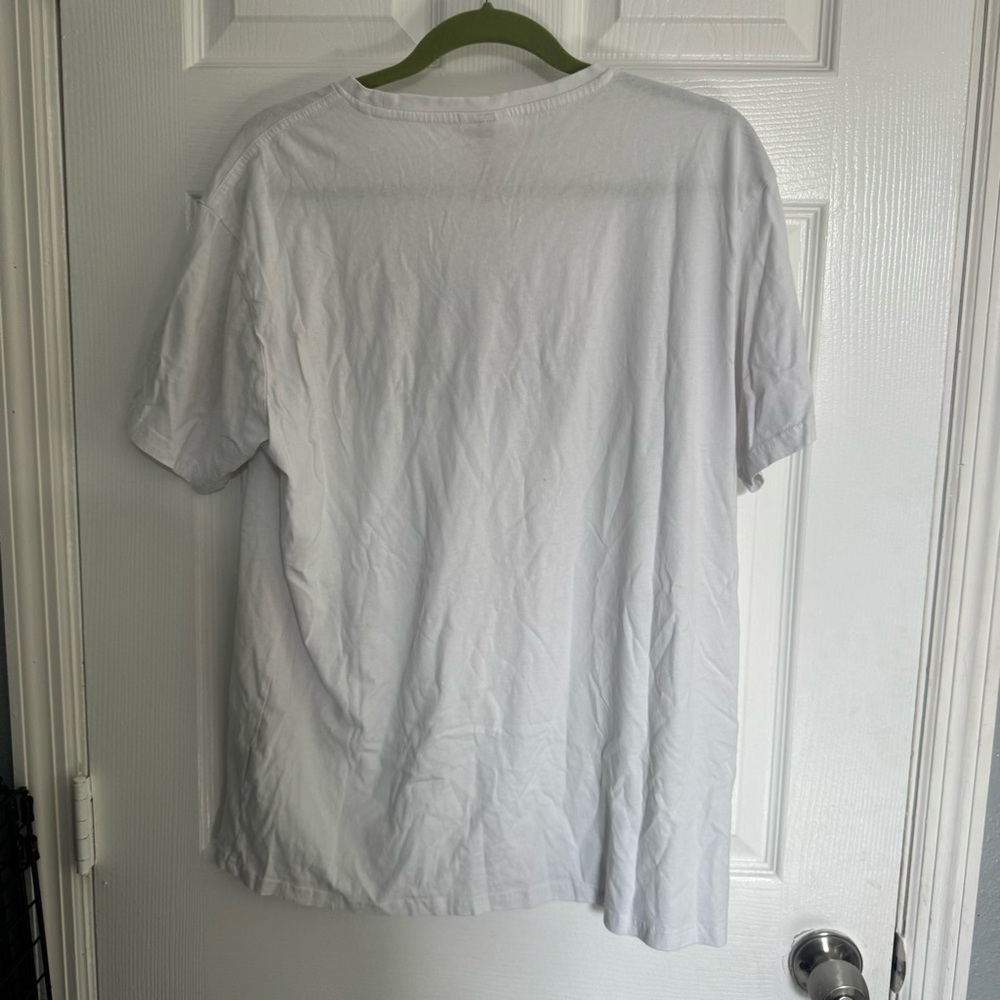 Men’s Kappa White Tee with Black Silhouette - size XXL - Picture 4 of 4